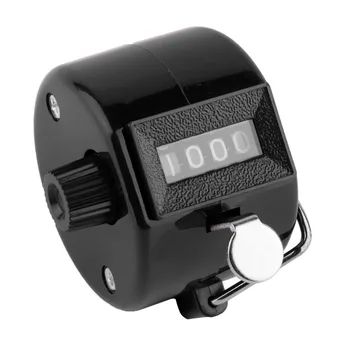 

Hot Sale Hand held 4 Digit Number Tally Counter Clicker Golf new