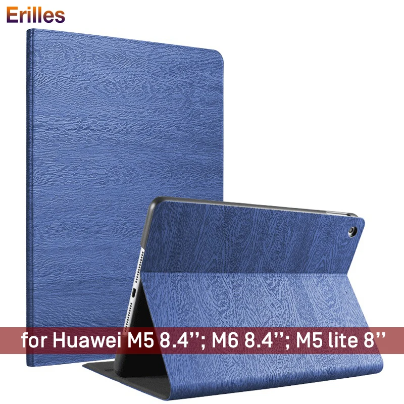 

Smart Tablet case for Huawei MediaPad M5 Lite 8" Cover PU Leather Auto Wake Stand Case for Huawei M5 M6 8.4'' Shockproof Funda