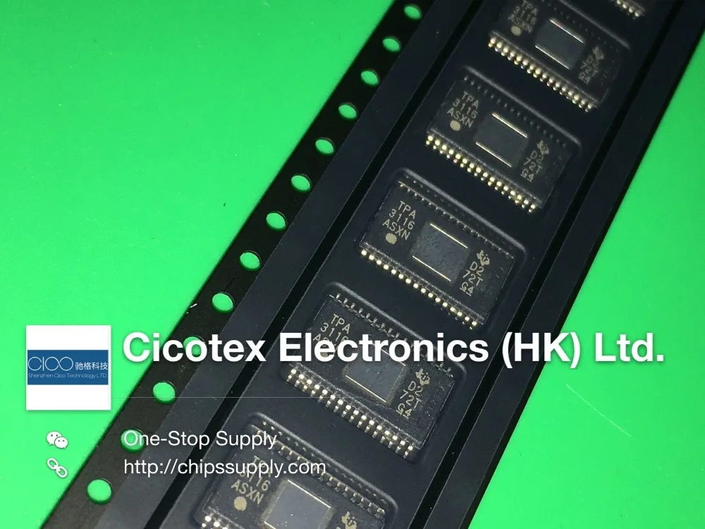

5 шт. TPA3116D2DADR HTSOP32 IC AMP aud 50 W STER D 32htssop 3116D2DADR 3116D2DAD