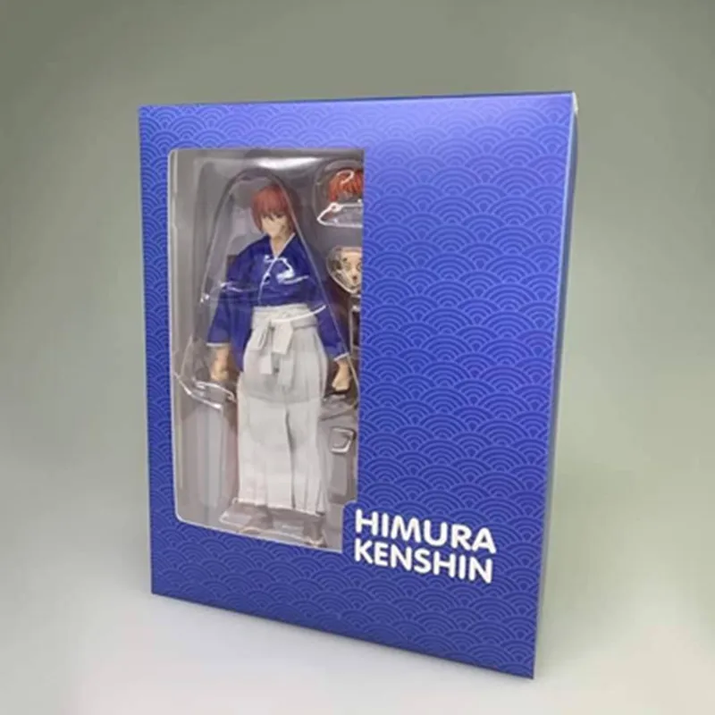 Фигурки героев мультфильма DASIN аниме Rurouni Kenshin HIMURA KENSHIN ПВХ Фигурки GT Модель игрушки - Цвет: BM192-02