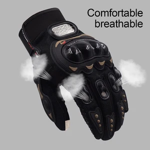 Image 3 - WUPP Motorrad Handschuhe Anti Tragen Atmungsaktiv Und Außen Komfortable Schutz Handschuhe Für Rennfahrer Ausbildung Boden Sommer