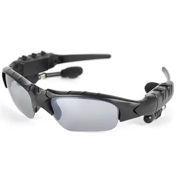 

Glasses V4.1 Call + Music + Self-Timer + Voice Report Stereo Wireless Headset Sun Eye Outdoor Riding Glasses