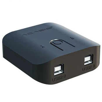 

ACASIS 1 Ports USB Switch Hotkey 2 PCs Computers Laptops Share USB Device Switcher Box for U Disk Scanner Printer