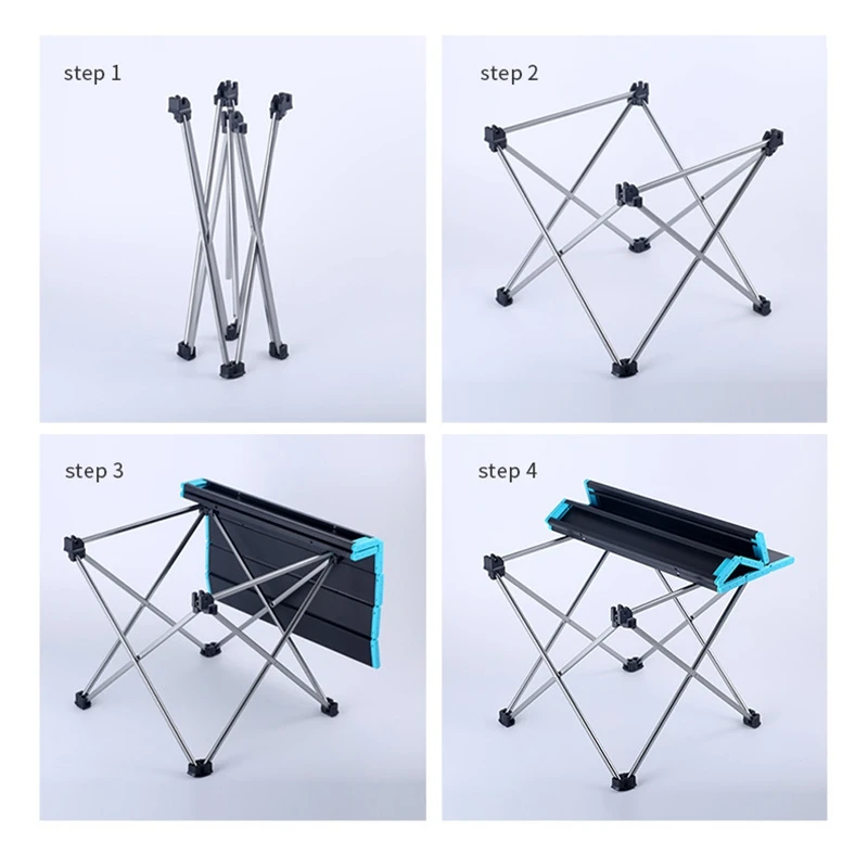 ShineTrip Camping Folding Table Portable Ultralight Picnic Desk with Carry Bag for Picnic BBQ Cooking Festival Beach Home Use