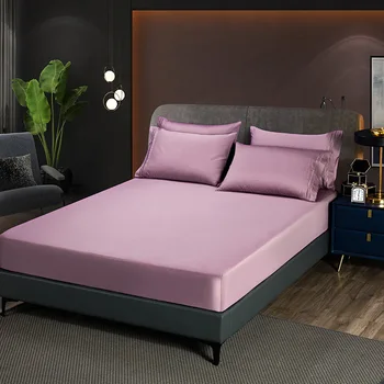 

60 Long-staple Cotton Bed Sheets Twin Sheet Set Mattress Sheet Bed Mattress Set With Four Corners Elastic Band Sheets Hot Sale