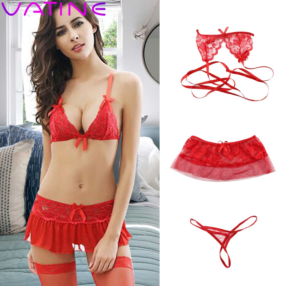 

ATINE G-string Sexy Lingerie Lace Underwear Sexy Costumes Exotic Appare Babydolls Adult Products Erotic Lingerie