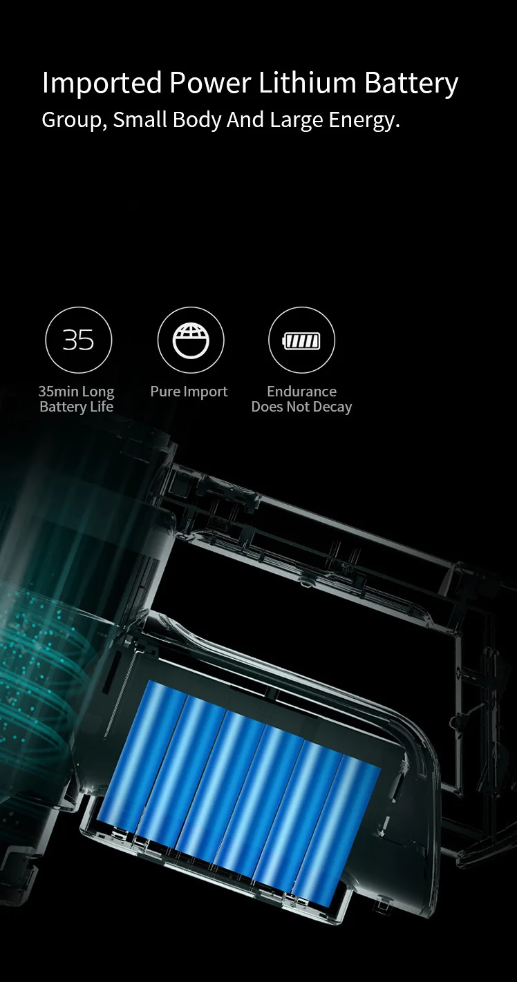 Xiaomi Deerma VC50 бытовой вертикальный пылесос 250 Вт 15000 ПА всасывающий Ручной беспроводной пылесос для дома и автомобиля