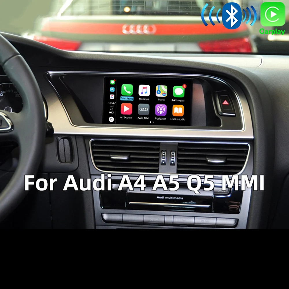 Wi Fi Беспроводное Автомобильное Зеркало Apple CarPlay dongle для Audi 2009 2019 A4 A5 Q5 Non MMI OEM