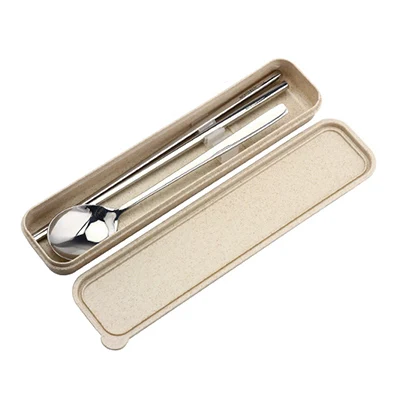 Tableware 1 Шт. Портативный Lunch Box Для Детей Школа 304 Из Нержавеющей Стали Bento Box Кухня Герметичная Пищевая Контейнер Пищевой Ящик С Ручкой Веревки Посуда - Цвет: Tableware