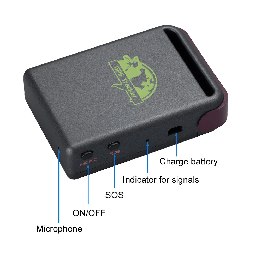 TK102B автомобильный gps GSM GPRS трекер в режиме реального времени устройство отслеживания локатора