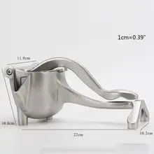 Многофункциональная удобная ручная соковыжималка для свежих фруктов, апельсиновая машина, алюминиевый сплав