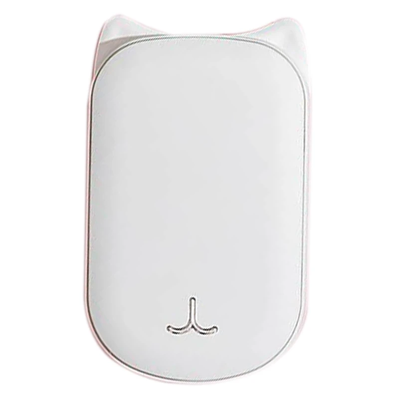 White Симпатичный USB Перезаряжаемые грелка для рук и 3600Ma Мощность power Bank 5V Мини Портативный путешествия удобный с длительным сроком службы карманная грелка для рук - Цвет: White