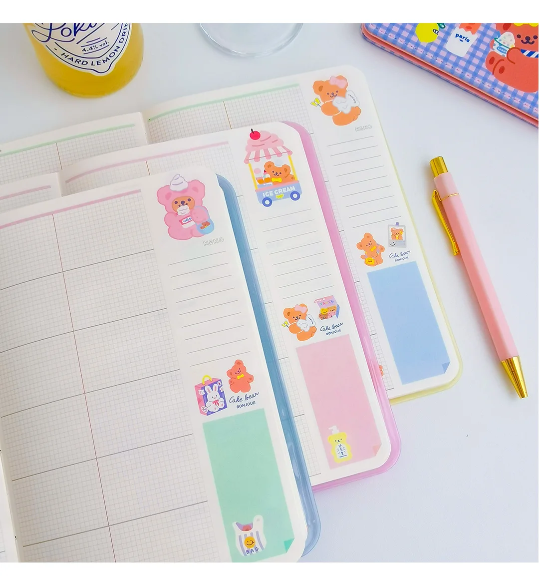 Pastel Bear Diary Organiser - 26 - Kawaii Mix