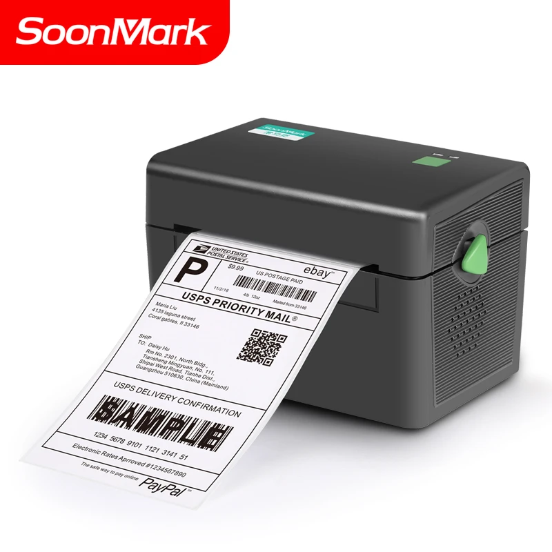 Soonmark Thermal Shipping Label Printer - High Speed 4×6 Postage Printer Compatible with Amazon, Ebay, Etsy, UPS etc.
