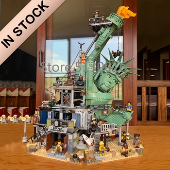 

In Stock 45014 Welcome to Apocalypseburg 70840 3560Pcs Creator Movie 2 Series Model Building Blocks Bricks Toys SY1276 11252