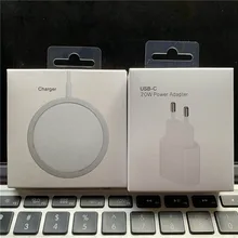 Orignal 15w carregador sem fio magnético para iphone 12 pro max 12 mini rápida ue plug rápido 20w carregador qi carregamento 11 xs xr