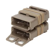 

2pcs Fast Mag Holders Outdoor Holster Clip 5.56 Mag M4 Fast Magazine Pouch Quick Attach Molle System Hunting Magazine Pouch