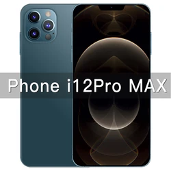 I12 Pro Max Celular 10 Core Global Version Unlock 5G 6.7 Inch 5800mAh Android 10 12GB 512GB Finger Phone 4G Cellphone Smartphone