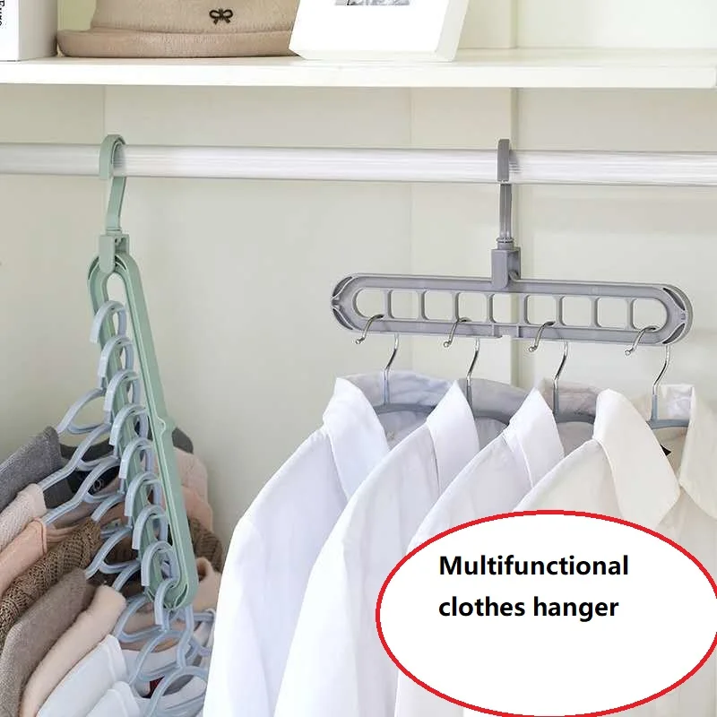 

Hangers for Clothes Multi-port Plastic Scarf Cabide Storage Underwear Clothes Hanger Closet Organizer Space Saving Drying Rack