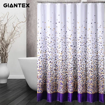 

GIANTEX Sporadic Block Bathroom Curtain Waterproof Shower Curtains For Bathroom Cortina Ducha rideau de douche douchegordijn