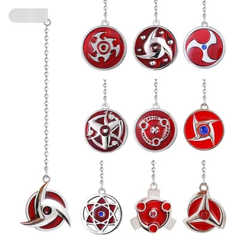 

Naruto Bookmarks Alloy Oil Painting Anime Keychain Metal Keychain Character Accessories Creative Cartoon Gift