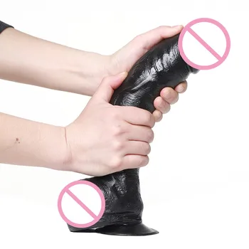 33*6.5cm Giant Huge Dildo Super Big Dick With Suction Cup Anal Butt Plug Large Dong Realistic Penis Sex Toys For Woman 5