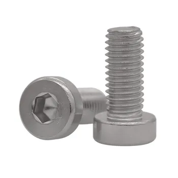

DIN912 Allen socket head screw 304 stainless steel M1.6 M2 M2.5 M3 M4 M5 M6 M8 Hexagon socket head cap screws hex socket screw