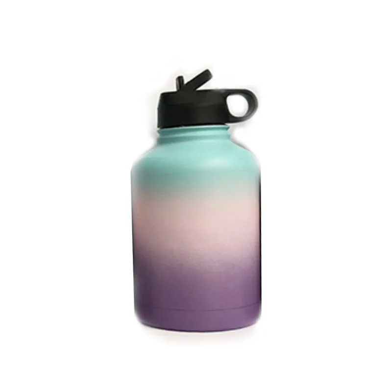 

304 Stainless Steel Hydro Flask 50oz Double Layer Spacious Pot Space Outdoor Large-Volume Insulated Sports Bottle