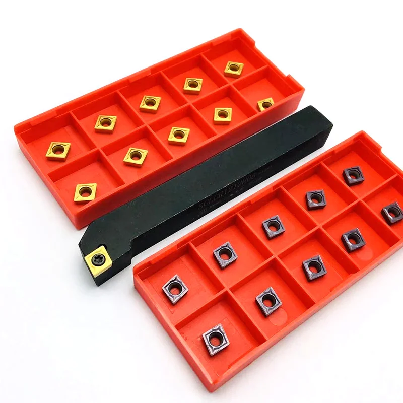 Turning Tool SCLCR1212H06 SCLCR1010H06 SCLCR1616H06 External turning tool post+CCMT060204 Carbide insert lathe tool CNC turning insert SCLCR