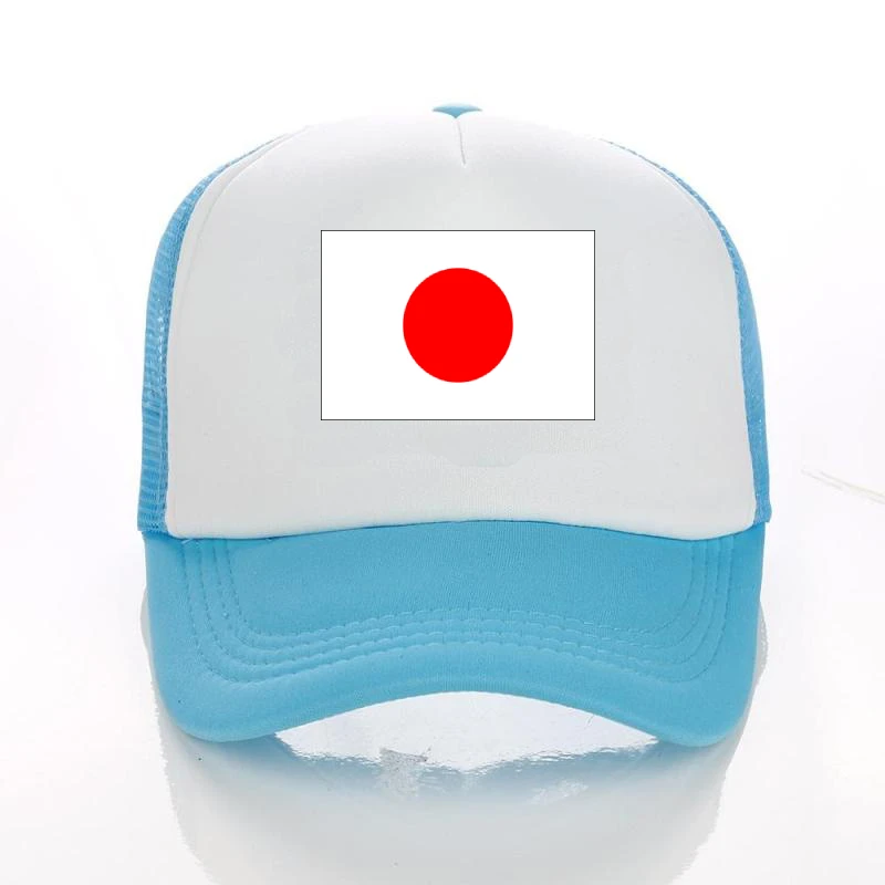 

Japan Logo Printed Sports Snapback Sun Caps Custom Unique Hats Unisex Mesh Baseball Cap Simple Fashion Casual Hat