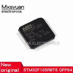 5 шт./лот новый оригинальный STM32F105RBT6 LQFP-64 микроконтроллер