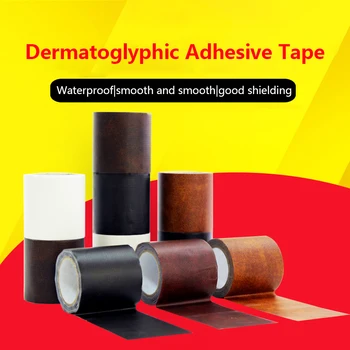 

1pcs High Quality Simulation Skin Pattern High-viscosity Tape Decoration Repair Beautify Furniture Floor Baseboard Repair Tape