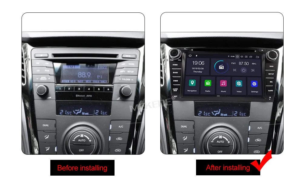 PX5 android 9,0 4 Гб+ 64 ГБ Автомобильный мультимедийный плеер навигация gps DVD для HYUNDAI I40 2011- с WiFi BT carplay USB радио navi