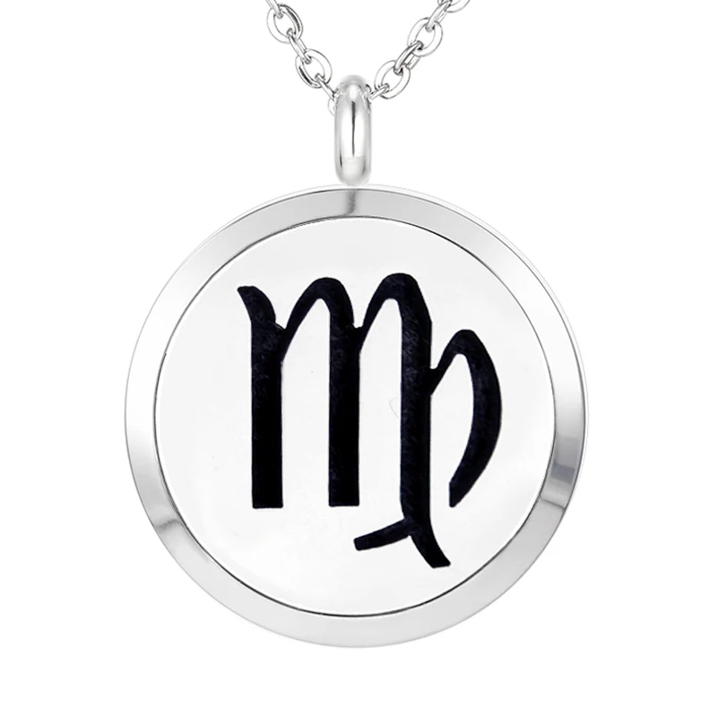 434 Essential Oil Diffuser Locket Pendant Necklace