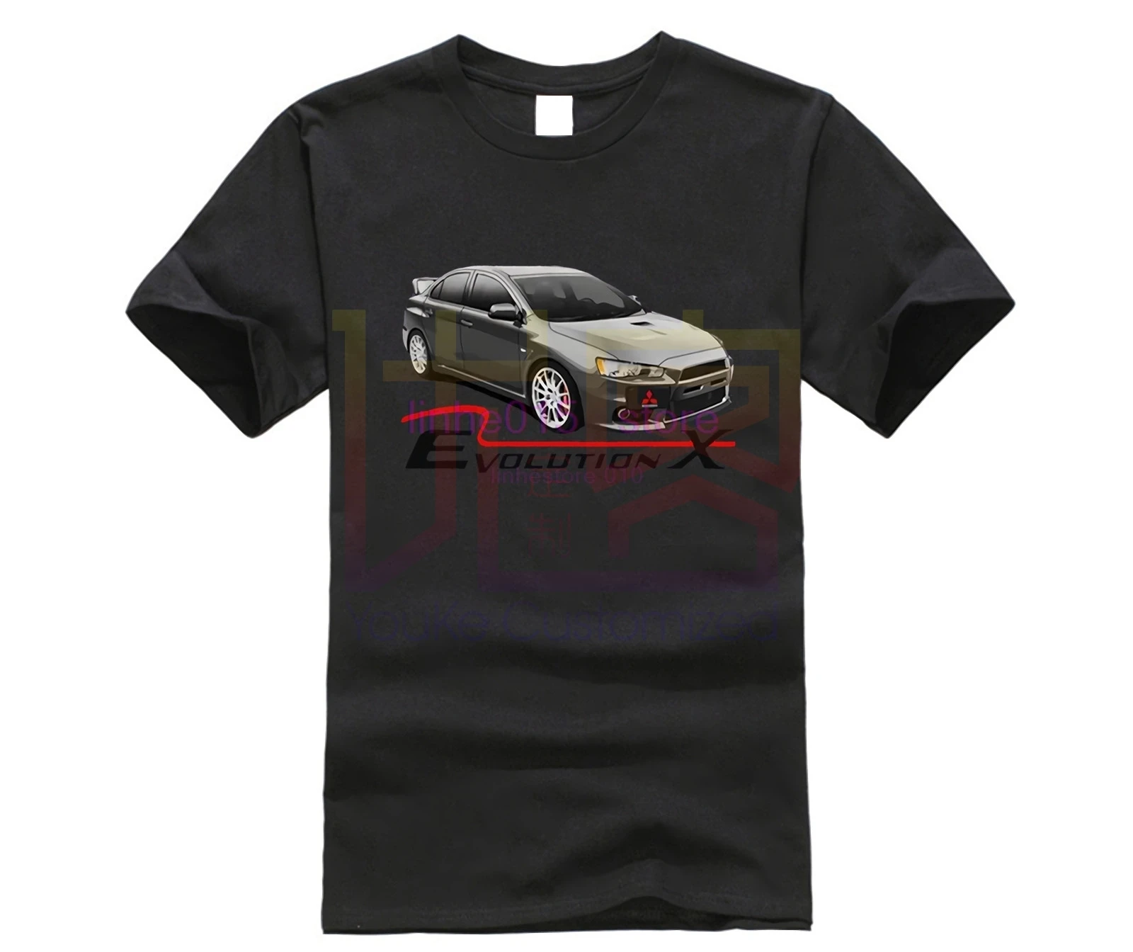 Классические Японские фанаты автомобилей Sti Evo Eater Car Guy Jdm футболка в продаже новые