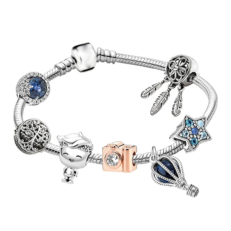 Love You Forever Beads Charm Bracelet 8