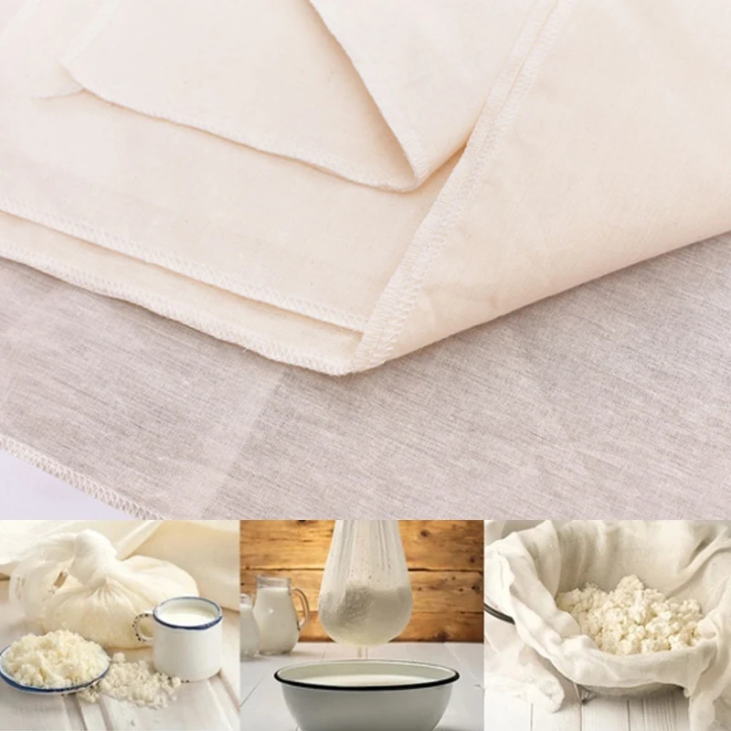 Cheese Cloth Food Straining Butter Muslin Gauze Cooking Draining Cotton  Tools CA
