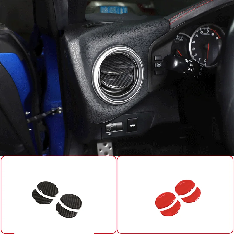 

Для 2012-2020 Toyota 86/Subaru BRZ ABS автомобильный Кондиционер, крышка для выпускного отверстия, наклейка на раму, аксессуары для украшения интерьера