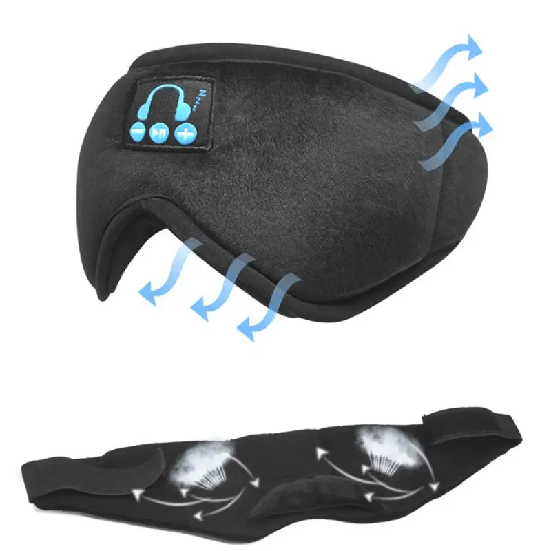 Портативная Bluetooth маска для сна, музыкальная маска для сна