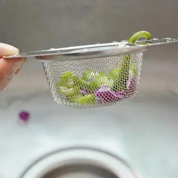 

1PC Stainless Steel Bathtub Hair Catcher Stopper Shower Drain Metal Hole Sink Strainer Trap O4T3