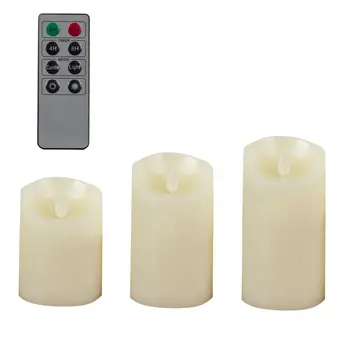 

Creative Cylindrical Swaying Energy Saving Lamp Light Simulation Led Candle Indoor Home Wedding Decoration