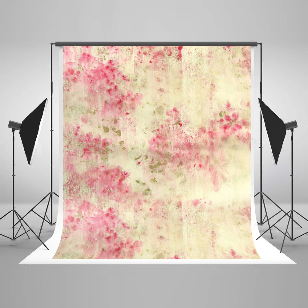 VinylBDS 8X8FT розовый абстрактный портретный фон для фотосъемки детей чернильная