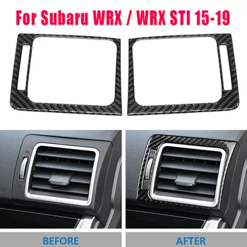 

New Arrival High Quality Carbon Fiber Inner Side Air Vent Cover Trim 2pcs For Subaru WRX / WRX STI 15-19