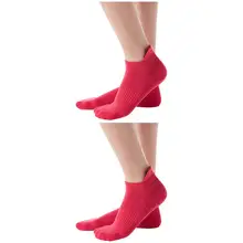 Нескользящие, для йоги носки для Для женщин противоскользящая Барр носки для фитнеса с ручками для Для женщин#3O03