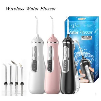 

Electric Irrigator 120PSI Home Use Oral Irrgation Device 180ml Water Tank 1200 Frequency Powerful Pulse Dental Water Flosser
