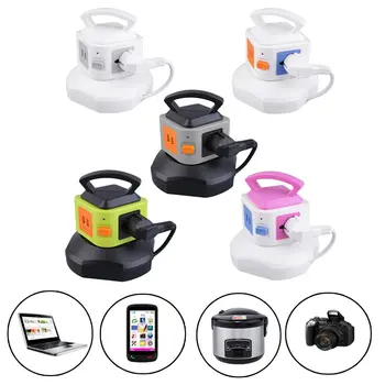 

PC+ABS Smart Anti-Thunder Overload Protector 3-Outlet with 2-USB Ports Socket Surge Protected Power Strip Socket EU