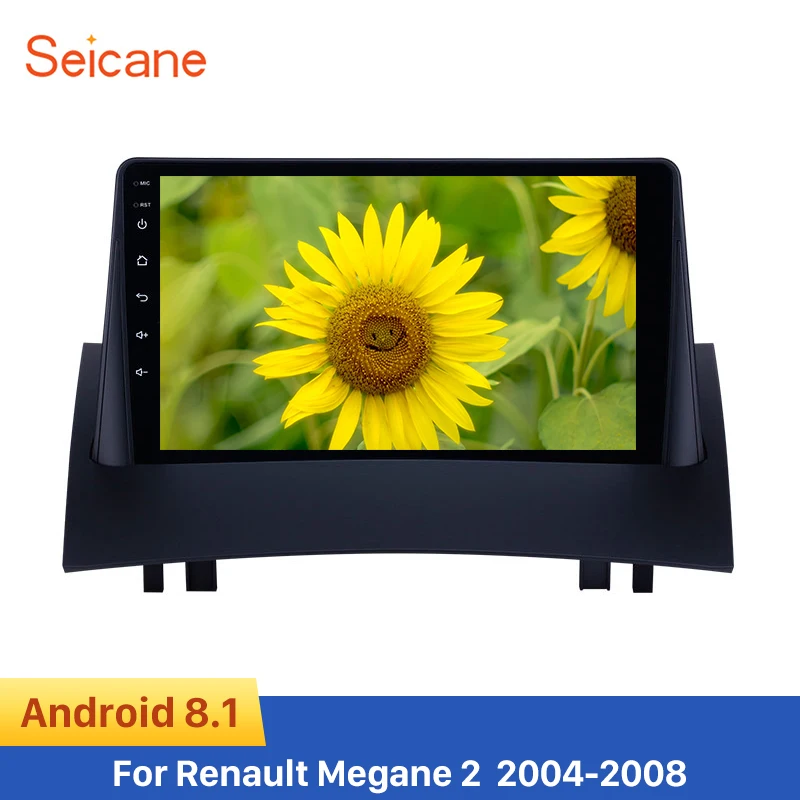 

Seicane 2.5D screen 9 inch Carplay Android 8.1 Car GPS Navigation Radio Unit Player for Renault Megane 2 2004-2008 support TPMS