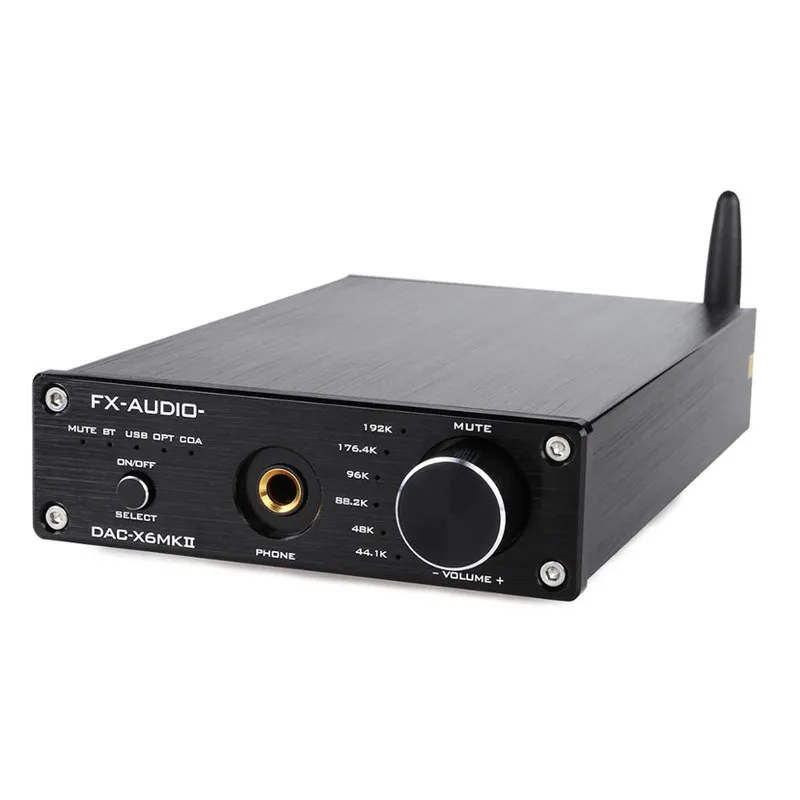 FX-Audio DAC-X6 MKII ESS9018 TPA6120 чип Bluetooth 5 0 APTX SPDIF Коаксиальная стандартная USB DAC декодер |