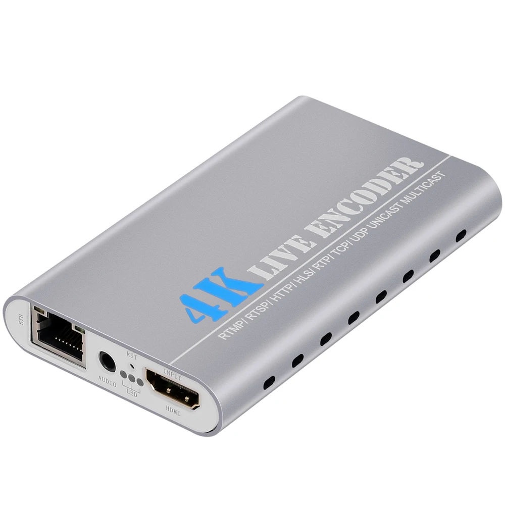 Кодировщик видеосигнала URay HEVC 4K Ultra HD HDMI к IP H.265 H.264 IPTV кодировщик прямой