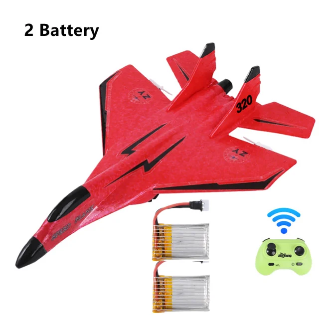 New 2.4G RC Airplane Drone Airplane Foam Glider Fixed Wing Remote Control Airplane Outdoor Electric Toys for Children Gift